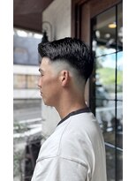 バーバーショップテト(barber shop tete)&nbsp;7：3ミドルフェード