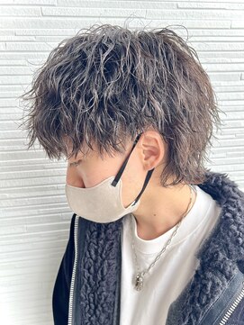 デプト(DEPT.) ツイストスパイラルパーマ波巻きパーマメンズパーマウルフカット