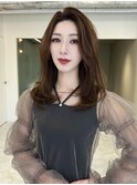 韓国風/小顔/前髪/顔まわり/2wayバング/オルチャン/レイヤー
