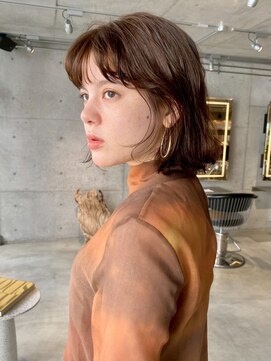 スクリーン(SCREEN) ミディアムヘア/暗めカラー/グランマッシュ/三宮/元町/居留地