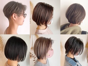 ヘアドゥーレディバグ 大和八木店(HAIR DO LADY BUG)の写真/短くても女性らしい、大人の美しさを引き出すショートをご提案します！