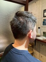 クロム(CHROM)&nbsp;ソフトモヒカン20代30代40代カットメンズパーマ眉毛入間市