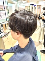 ユキオ(Yukio) ニュアンスパーマワンカールマッシュツーブロック