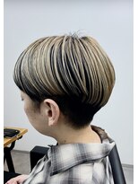 ランタンバイソロン(Rantan by Solon) マッシュヘア/ブリーチ/ダブルカラー/船橋美容室ブリーチ/カラー