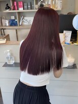 ジュイル ハラジュク(JEWIL HARAJUKU)&nbsp;10代20代30代ブリーチなしボルドーカラー