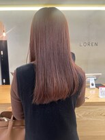 ローレン(LOREN)&nbsp;ミディアムヘア/デザインカラー/フェイスフレーミング/栄/久屋