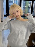 巻いて可愛い小顔レイヤーボブ　M