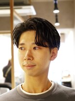 ダウズバーバーショップ 渋谷(dau's barber shop)&nbsp;センターパート　理容室 バーバー リクルート ビジネスヘア 短髪