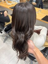 ディーエックス ウエスト(Dxxxx WEST)&nbsp;透明感グレージュ［韓国/レイヤーカット/イルミナカラー］