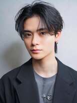 MEN'S HAIR BLEACHi 岐阜柳津店【メンズ ヘア ブリーチ】【4月29日オープン(予定)】 《BLEACHi》韓国センターパート【numberA.×BLEACHi】