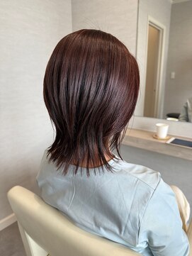 イマージュ 志免店(image) 美シルエットのナチュラルウルフボブ