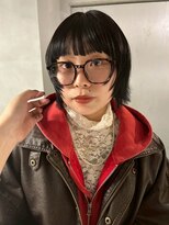 リール(rire) 大須観音駅/ミルクティーブロンド/ダークブルー/デジタルパーマ