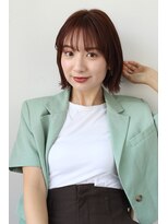 ヘアーアンドメイク エクリ 不動前店(Hair&Make equri)&nbsp;切りっぱなしツヤボブ