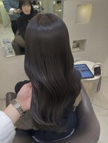 ケー 北千住(K.)&nbsp;赤み消し＊透明感オリーブグレージュ[髪質改善カラー]