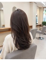 髪質改善エイジングケアainowa【８月オープン（予定）】&nbsp;艶感レイヤーロング