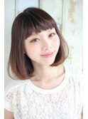 ふんわり内巻き☆ボブスタイル