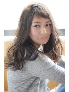 ララテラス(LaLa Terrace) 【LaLaTerrace】ブルージュ×オン眉シースルーバング