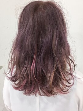 ブルーフェーセス 表参道(blue faces) 『bluefaces』ラベンダーカラー&ベビーピンク