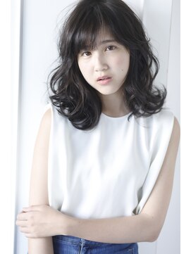 ヴォーグ 小牧店(VOGUE) ”ＶＯＧＵＥ”黒髪でも可愛く小顔になれるミディアム！