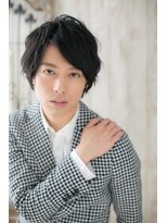 理容ハンサム 戸田公園店&nbsp;オシャレ黒髪ウェーブａ