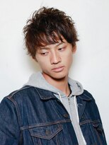 ワンワンオー バーバーショップ 博多店(@110 BARBER SHOP)&nbsp;ルーズな抜け感外ハネショート