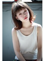 リアン(Lien)&nbsp;Lien☆アッシュブラウン×外ハネボブスタイル