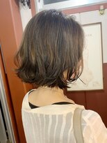ルーファス 恵比寿 渋谷(Ruufus) 外はね前下がりボブ【Ruufus恵比寿渋谷】3158