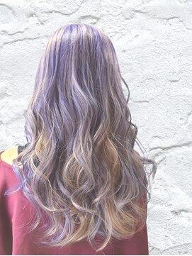 アフレッシュヘアー(afresh hair) パープルグラデーション