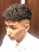 ヒロギンザ 田町店(HIRO GINZA)&nbsp;スキンフェード×ハードパーマ