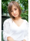 AUSTIN☆大人かわいい前髪セシルカットココアブラウンネオウルフ