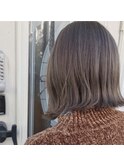 Liberte銀座 大人可愛い小顔ショート×グレージュ