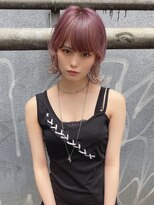 リアイス(Re:ICE) ミニウルフ/くすみブルー/流れるレイヤー/インナーハイライト