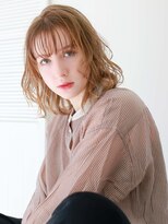 ラフィス ヘアー ピーチ 岡山店(La fith hair peach) 【La fith】シースルーバング×ハイトーンカラー