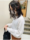 ミディアムパーマ　ニュアンスパーマ　［表参道.南青山]