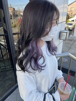 シエンゴールド(CIEN gold)&nbsp;バイオレット×インナーカラー☆/グレーベージュ