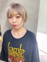 ソイ 下北沢(soi)&nbsp;【mix】ハイライトカラー_デザインカラー_ベージュ_ショート