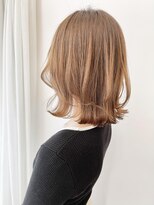 ネオリーブ チロル 横浜西口店(Neolive CiroL.)&nbsp;こなれミディ　縮毛矯正　大人可愛い　くびれボブ