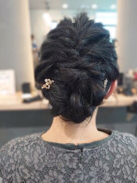 ムーヘアー MOU HAIR ヘアセット☆