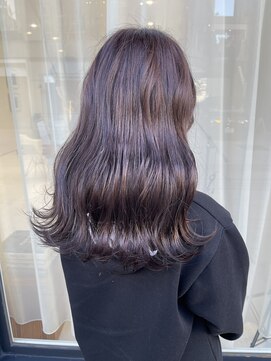 ハイブ 金沢(Hive) 10代20代ラベンダーブラウン美肌カラー韓国ツヤカラー髪質改善