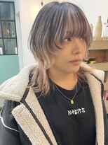 キューズ クラブ(cuz KLUB)&nbsp;【cuz KLUB】ウルフアンブレラカラーホワイトピンク【池袋】