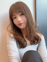 シアーカラー/セミディ/韓国ヘア/顔周り/透明感/くびれヘア/10