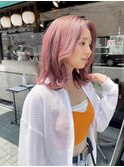 ペールピンク【韓国ヘア/名古屋/ブリーチ】