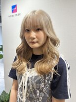 ノブレス ノアール(NOBLESSE NOIR)&nbsp;ミルクティーベージュ