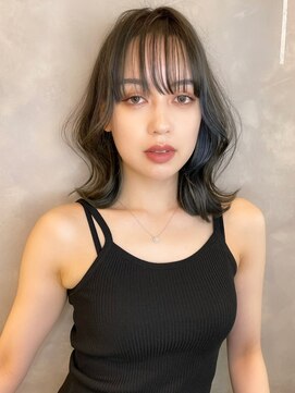 トルネード(TORNADO) 韓国ボブくびれボブ切りっぱなしボブ額下ボブ M0806表参道