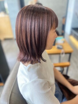 ソイクフ 四条大宮店(SOY-KUFU) 20代30代40代◎ 魅力倍増カールセミディダークグレージュ