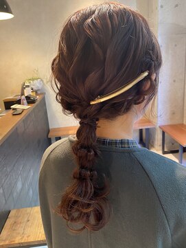 レジュアル(RESSUAL) イヤリングカラー　ボブ　大人かわいい　フェザーバング