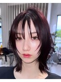 顔まわりレイヤーカット