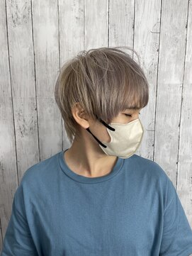 ビューティドレッセヤマノ 池袋パルコ(Beauty Dresse YAMANO) 【ダブルカラー】【マッシュウルフカット】【メンズ】