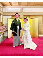 レオノーレ(Leonore)&nbsp;【Leonore】文金高島田の花嫁鬘♪