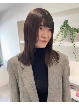 チトセ(titose) orange brown × face layer